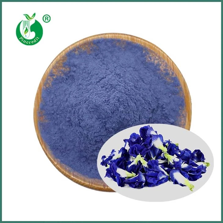 Poudre de fleur de pois papillon